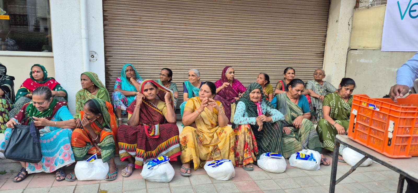 Veeda Lifesciences CSR widow support program Sarthi Foundation Ahmedabad